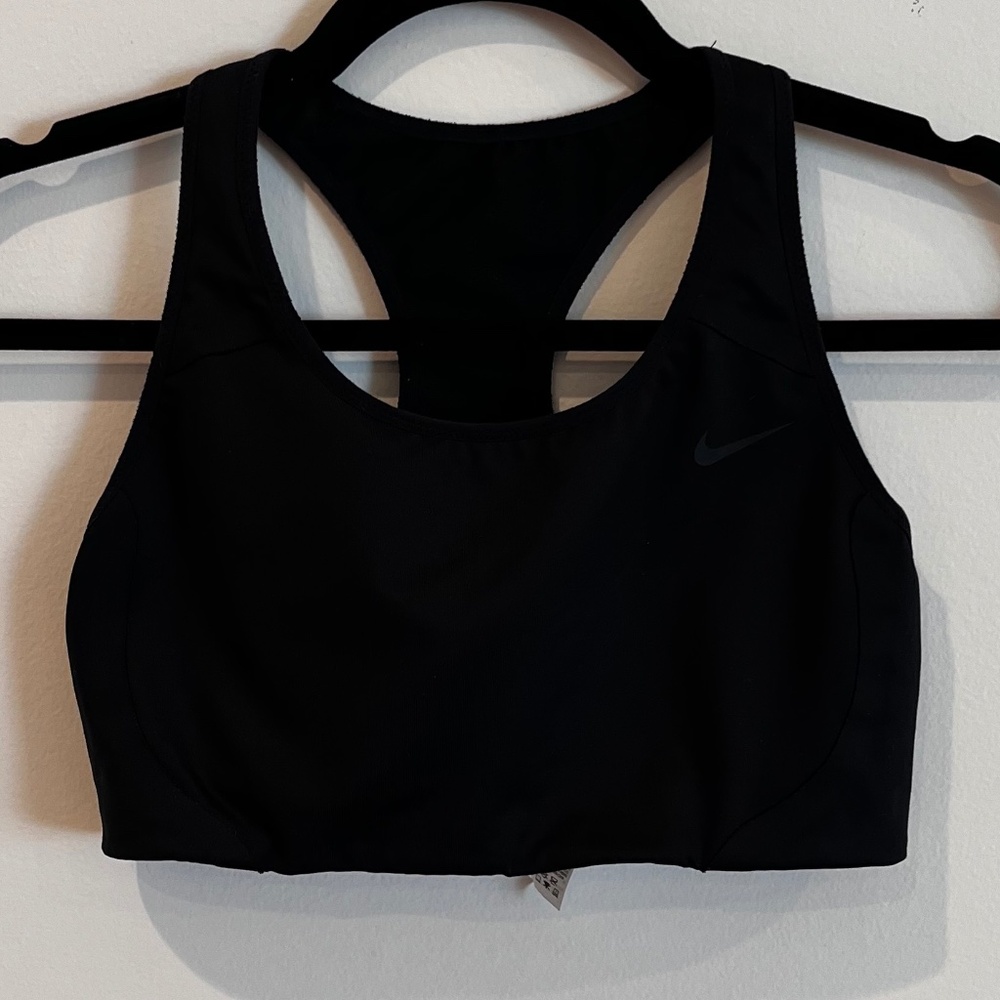 Black Nike Dri-Fit Sports Bra Women's Size Medium